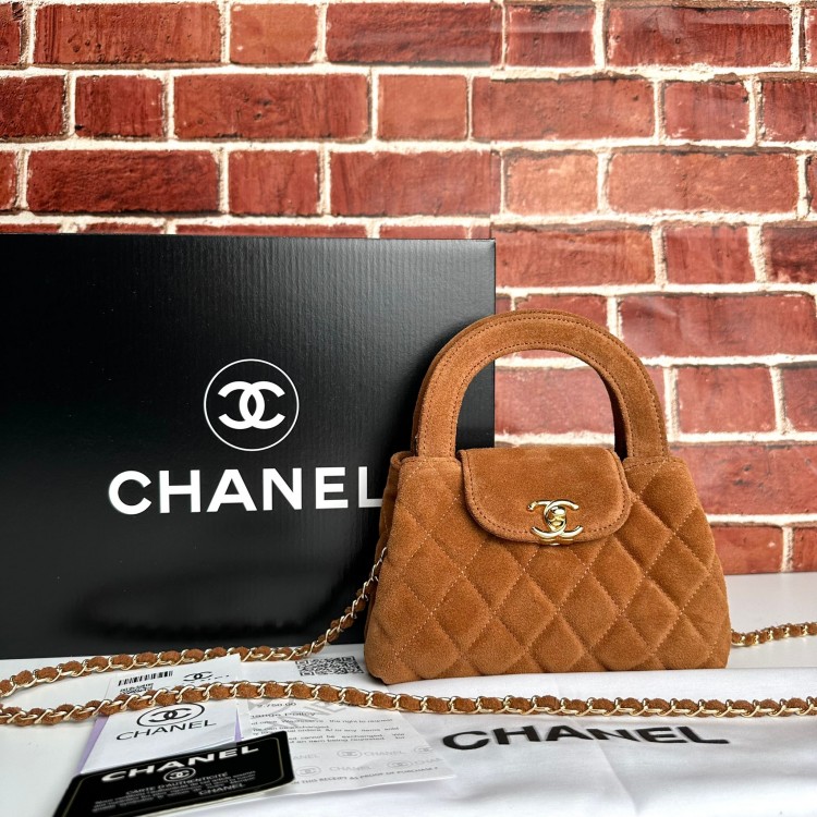 CHNL MİNİ SHOPPİNG SÜED TABA